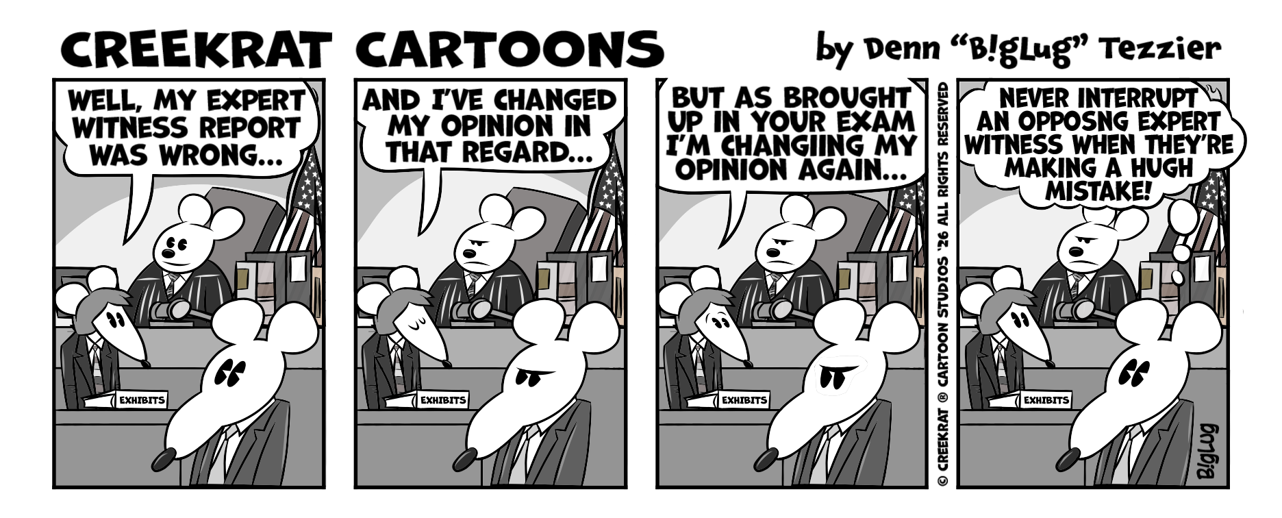 Current CreekRat comics